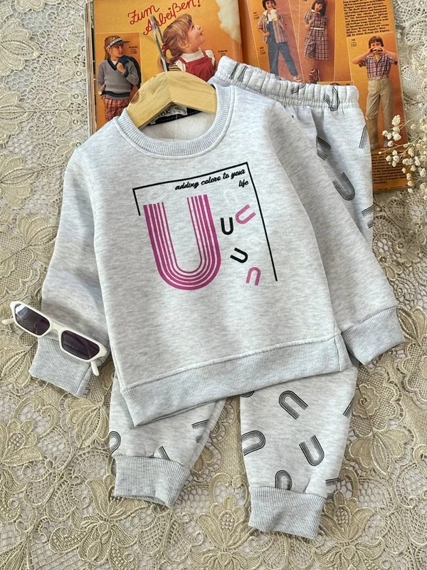 بلوز شلوار طرح U وارداتی